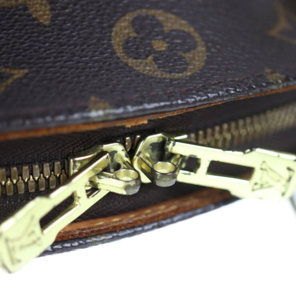Handbag Ellipse VUITTON Canvas Pre-Owned Monogram M51126 Vuitton LOUIS Brown (Good) Louis