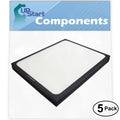 with Filter Air 300 Filter Blueair Purifier Blueair 5-Pack 205C 200 & Replacement Compatible - for Air