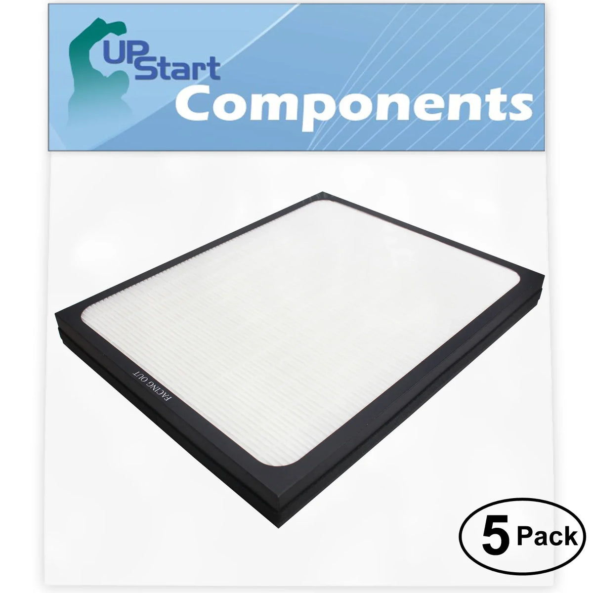 with Filter Air 300 Filter Blueair Purifier Blueair 5-Pack 205C 200 & Replacement Compatible - for Air