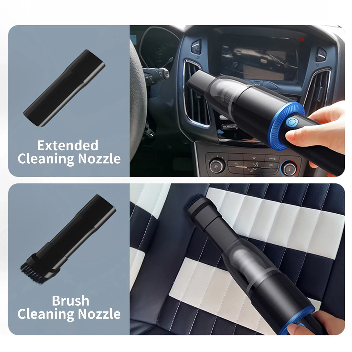 120W Home Cleaning Pet Portable Handheld Strong for Suction Office Anself 10000Pa Cleaner Cleaner Dust USB Hair Car Gravel Cleaner