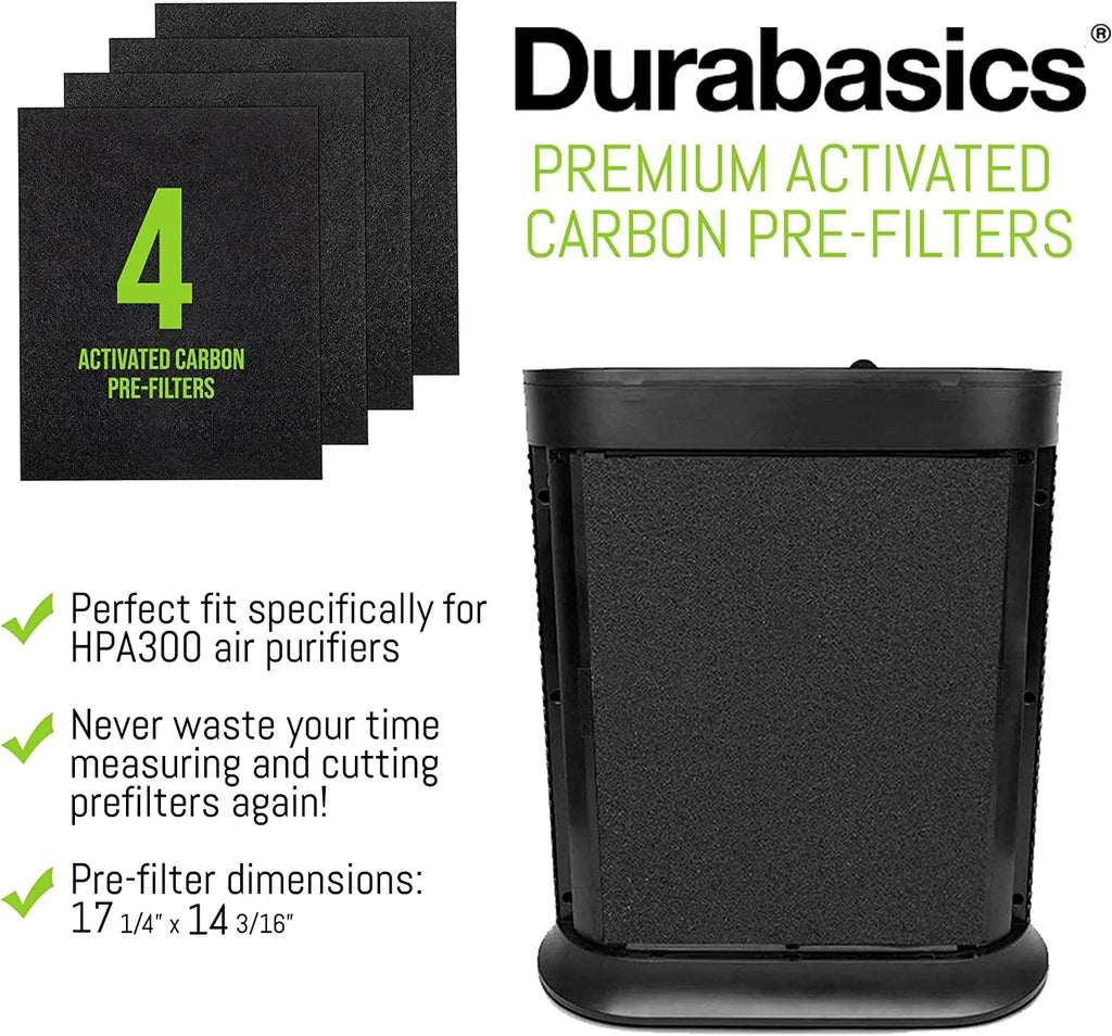 Honeywell Filter Replacement, Filter A, Pre for Durabasics Purifier, for A, HRF-AP1-4 HPA300 Filters, Honeywell Honeywell Prefilter Prefilter Pre-Filters Honeywell Replacement Air Pack Honeywell