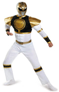Fancy-Dress for Men's XL Mighty Halloween Morphin Adult, Power Muscle Costume Rangers