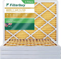 Air Pleated (4-Pack) 12x18x2 Furnace AC MERV 11 Filters Filterbuy HVAC