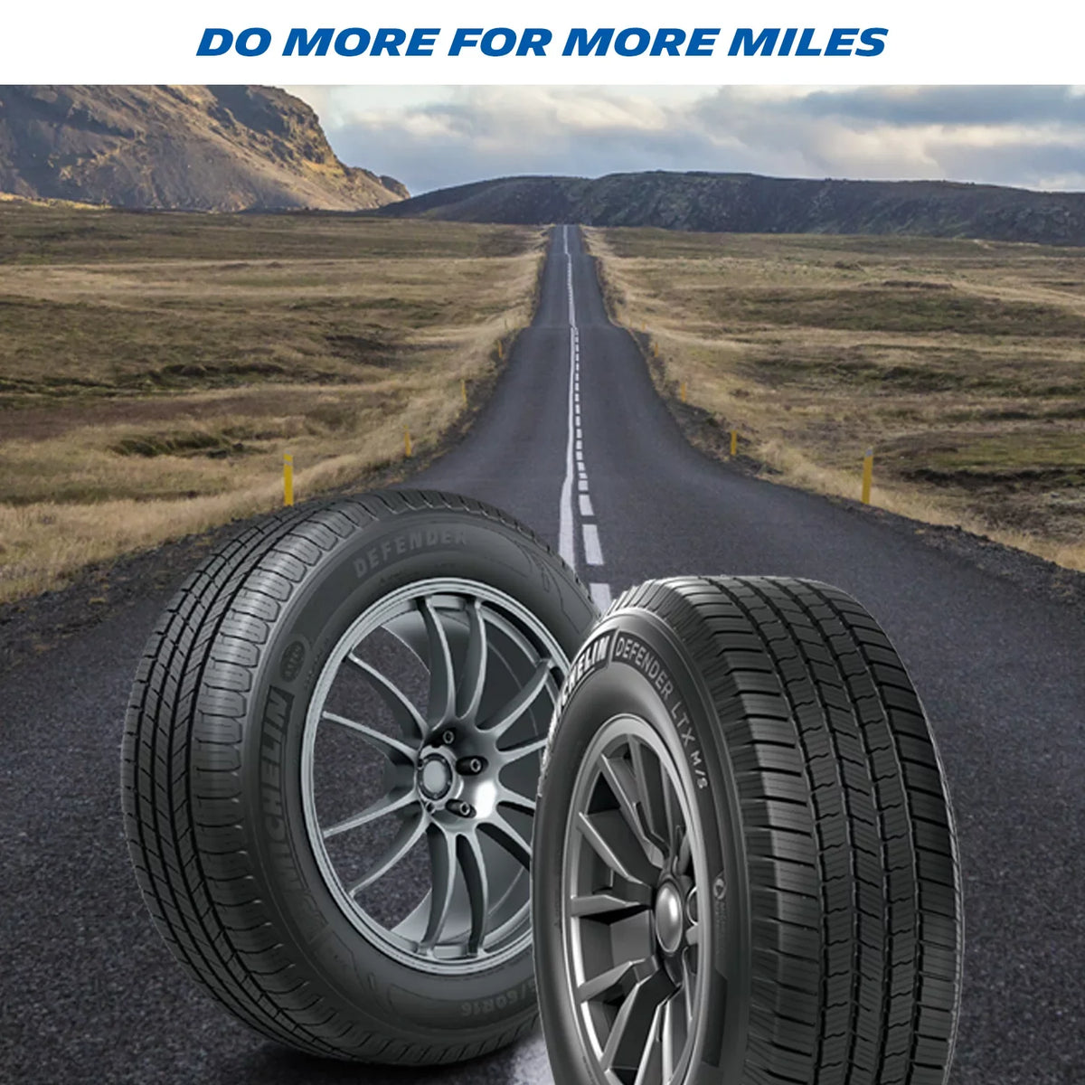 265/70R16 Defender Michelin 112T Tire LTX All-Season M/S