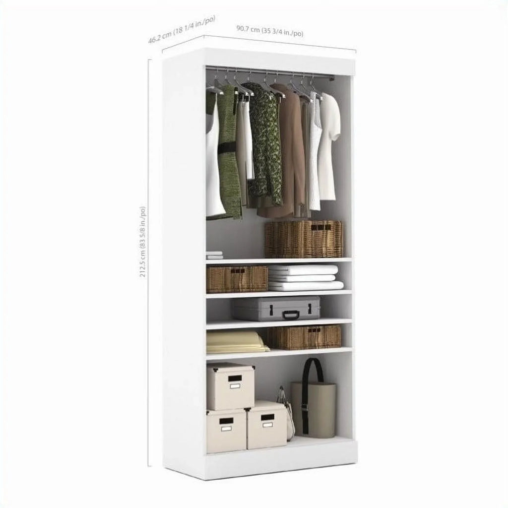 White in Storage 36" Designs Unit Atlin Corner