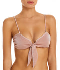 Bikini Brook Blush, Top, Venus Ramy Metallic XS