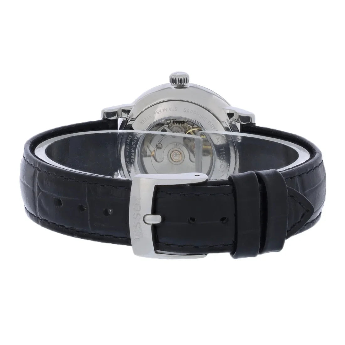 Swiss T122.207.16.036.01 Papers (Unworn) Carson or No Tissot Ladies Diamond Box Automatic Watch