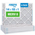 14x18x1 Filter, Pleated Pack MERV AC Furnace Air 6 8 Aerostar Filter, Air
