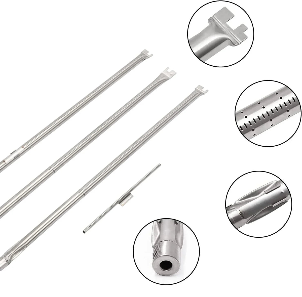 300 Steel E320 67722 with Series EP310 S320 34-1/4 Tube Inch Burner Control Side Grill E310 Grill Set (2007-2010), Weber Replacement EP320 for Stainless Knobs, S310 67820 Grills Genesis Burner Genesis