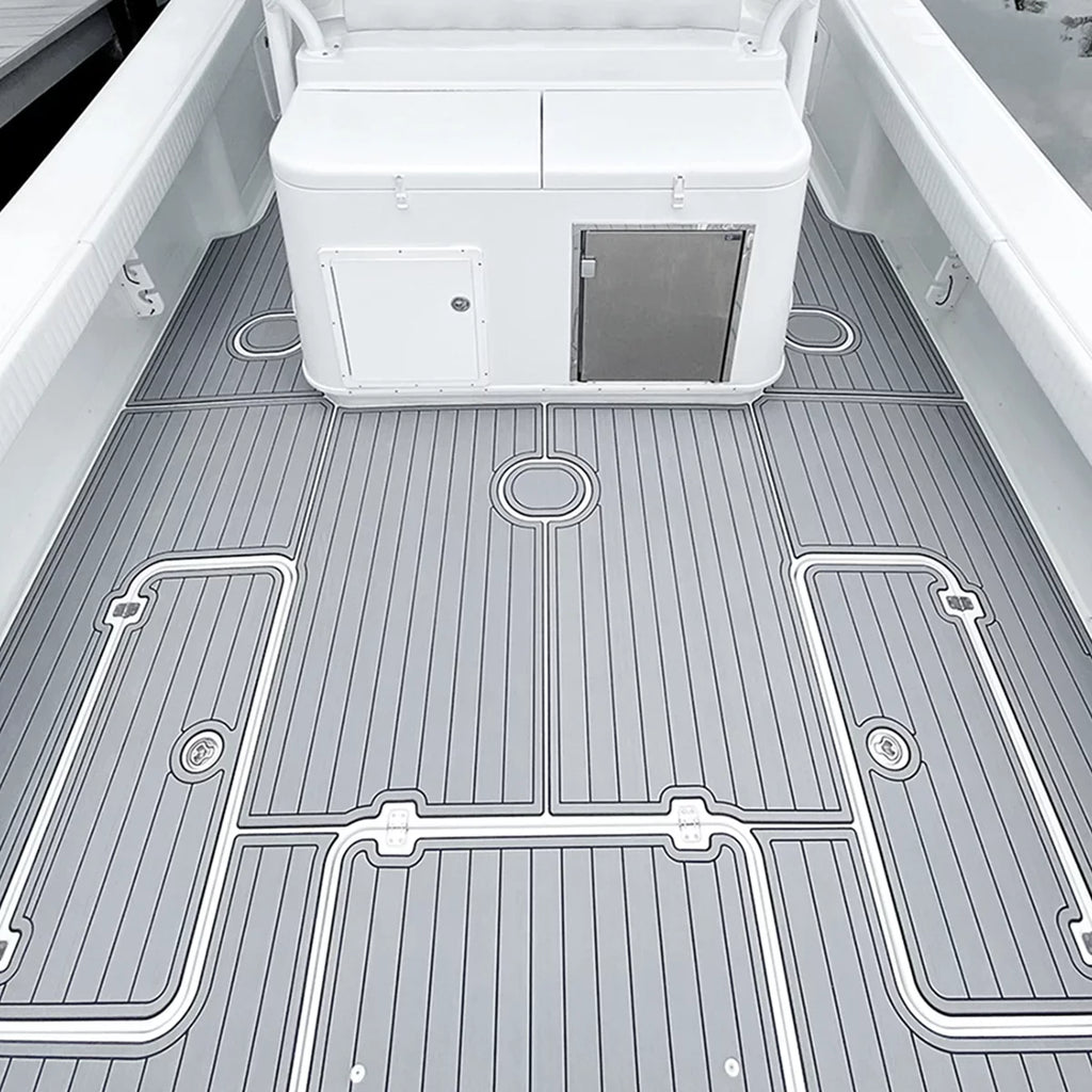 Sheet/Carpet Fits 35" for Sea HJDECK Teak Pad Marine Deck EVA Faux Self-Adhesive Non-Skid Mats/Decking 94"x Yacht Foam Boat RV Boat Decking Flooring