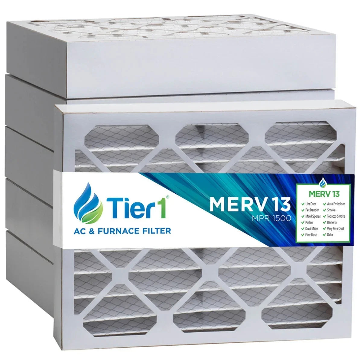 Filter Replacement MERV Filter Furnace Pack Ultimate Air Tier1 / 13 16x20x4 6