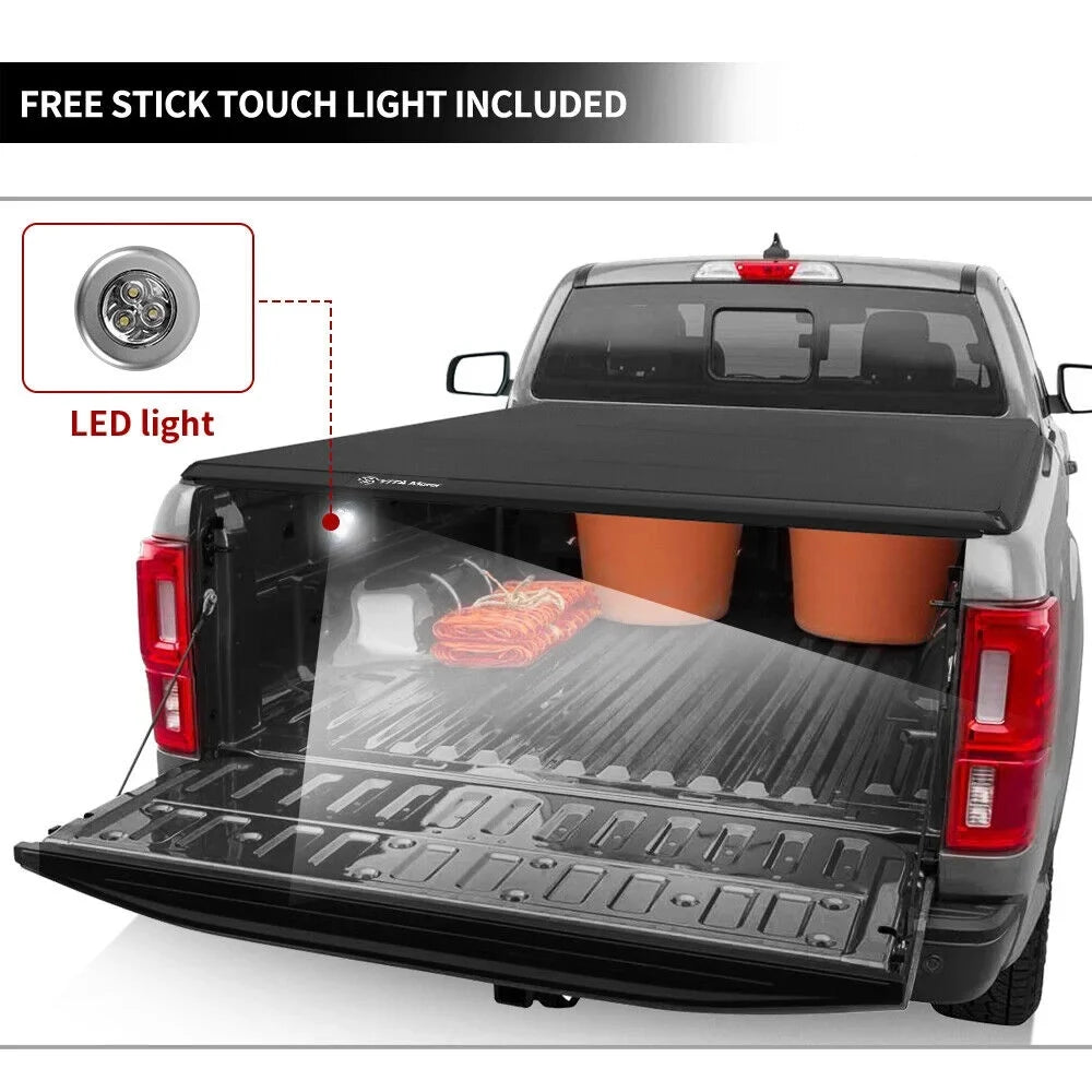Without Dodge Cover up Bed Bed Ram Roll Tonneau Soft Truck Rambox 5.7 for ft Ledkingdomus 2009-2023 1500