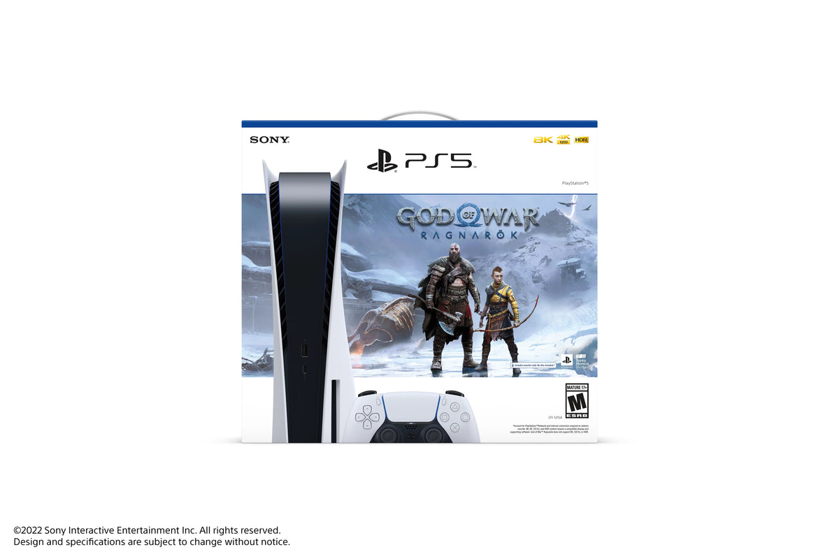 PlayStation 5 Console – Bundle War God Ragnarok of