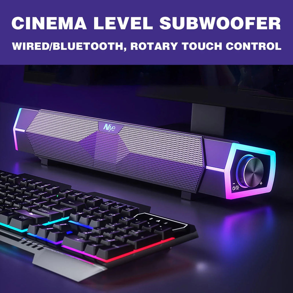 Kcavykas Items Computer Subwoofer Speaker Speaker Soundbar Bluetooth Clearance Level Surround Sound Speaker Speaker Speaker Bluetooth Cinema Dual