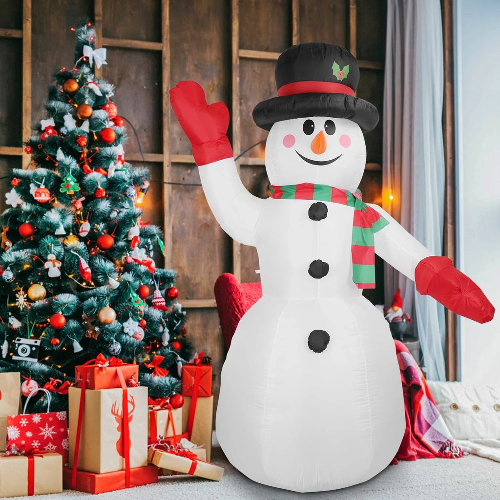 Huge Snowman Snowman, Lawn Holiday Blow Yard for Up Inflatable Light iMountek Winter Holiday Giant Yard 7.9ft Decoration, Christmas Party Up Garden Decor