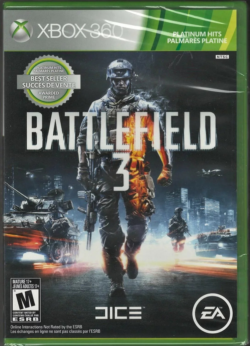 New US Sealed 3 Version) 360 (Platinum (Brand Battlefield Factory Hits) Xbox Xbo-0014633197372