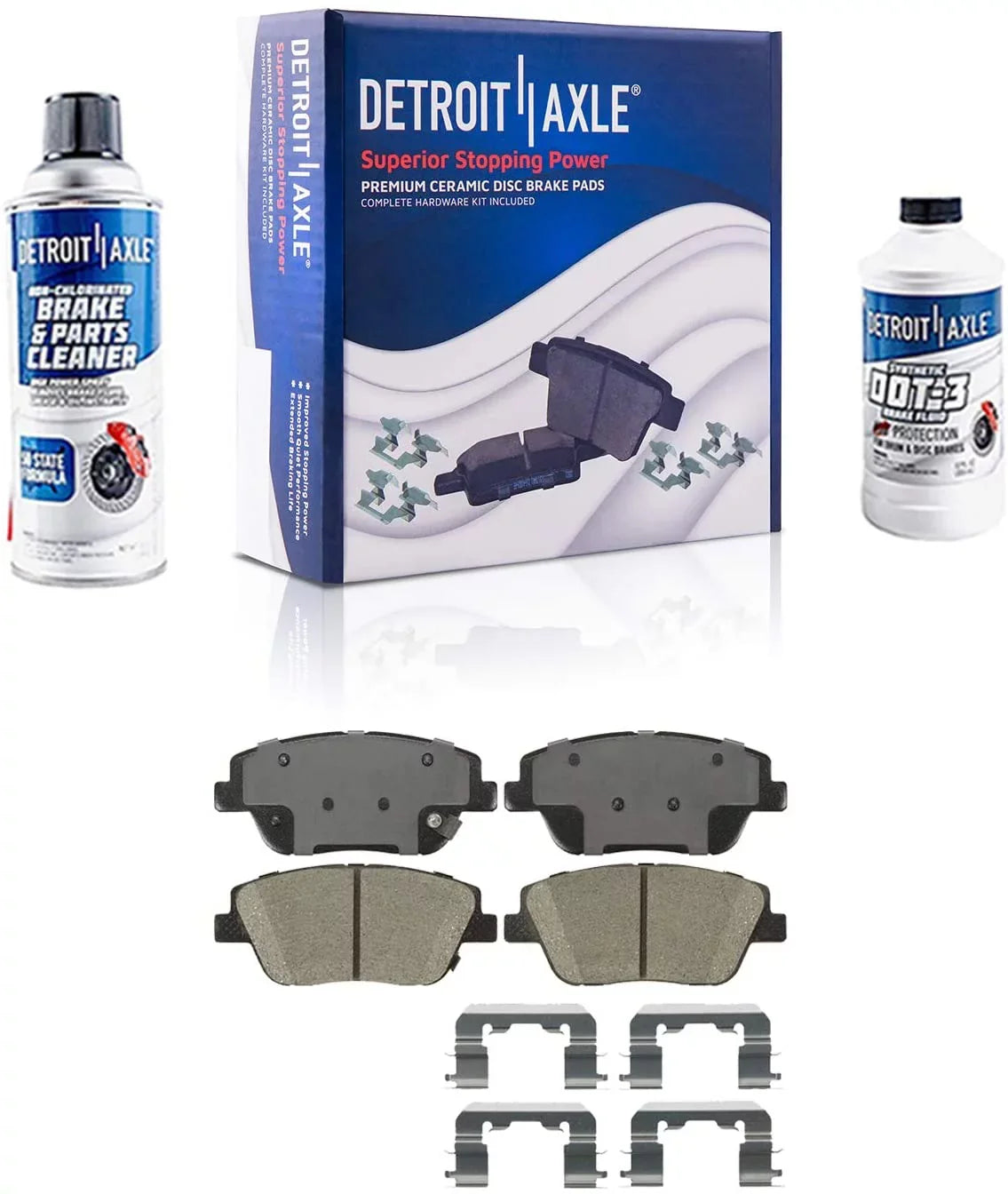 for 2015 Brake Pads and & Replacement, Disc - Rear 2011 Sonata Optima Brakes 2014 2012 and Front Rotors Brakes Rotors 2013 Kia Axle Detroit Brake Kit Hyundai Ceramic