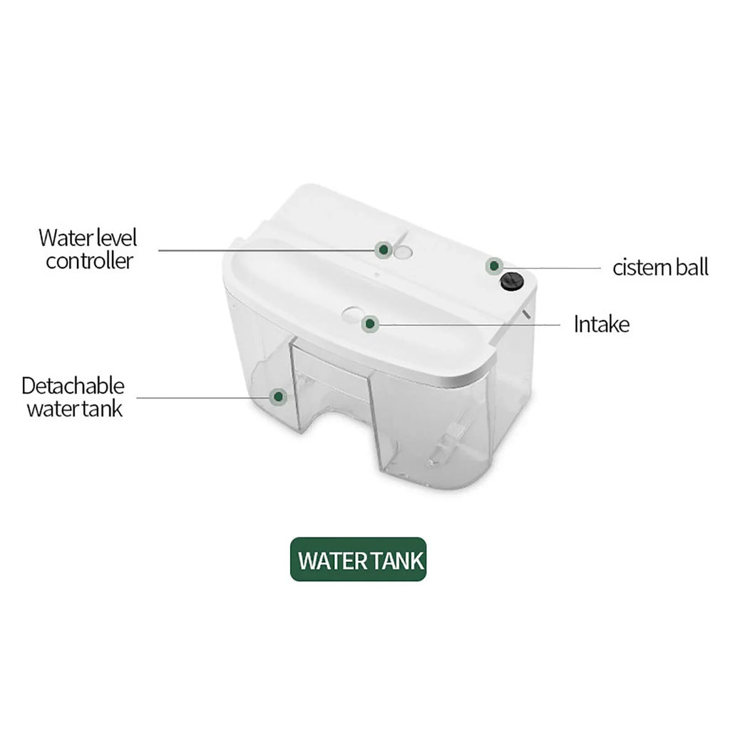 Water Tank RV for Hose ZhdnBhnos 2.5L Garage Portable Moisture w/ Compact Bedroom MIni Caravan Dryer Dehumidifier Drain