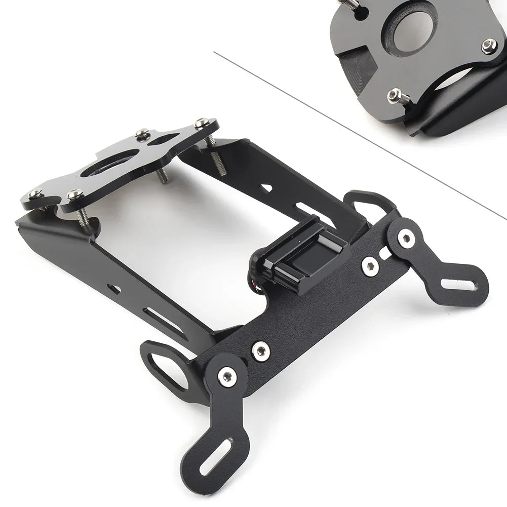 Tail For Motorcycle MT09 Eliminator Holder Tidy Fender ZS 2021 Plate MT-09 21-22 2022 Black Yamaha License