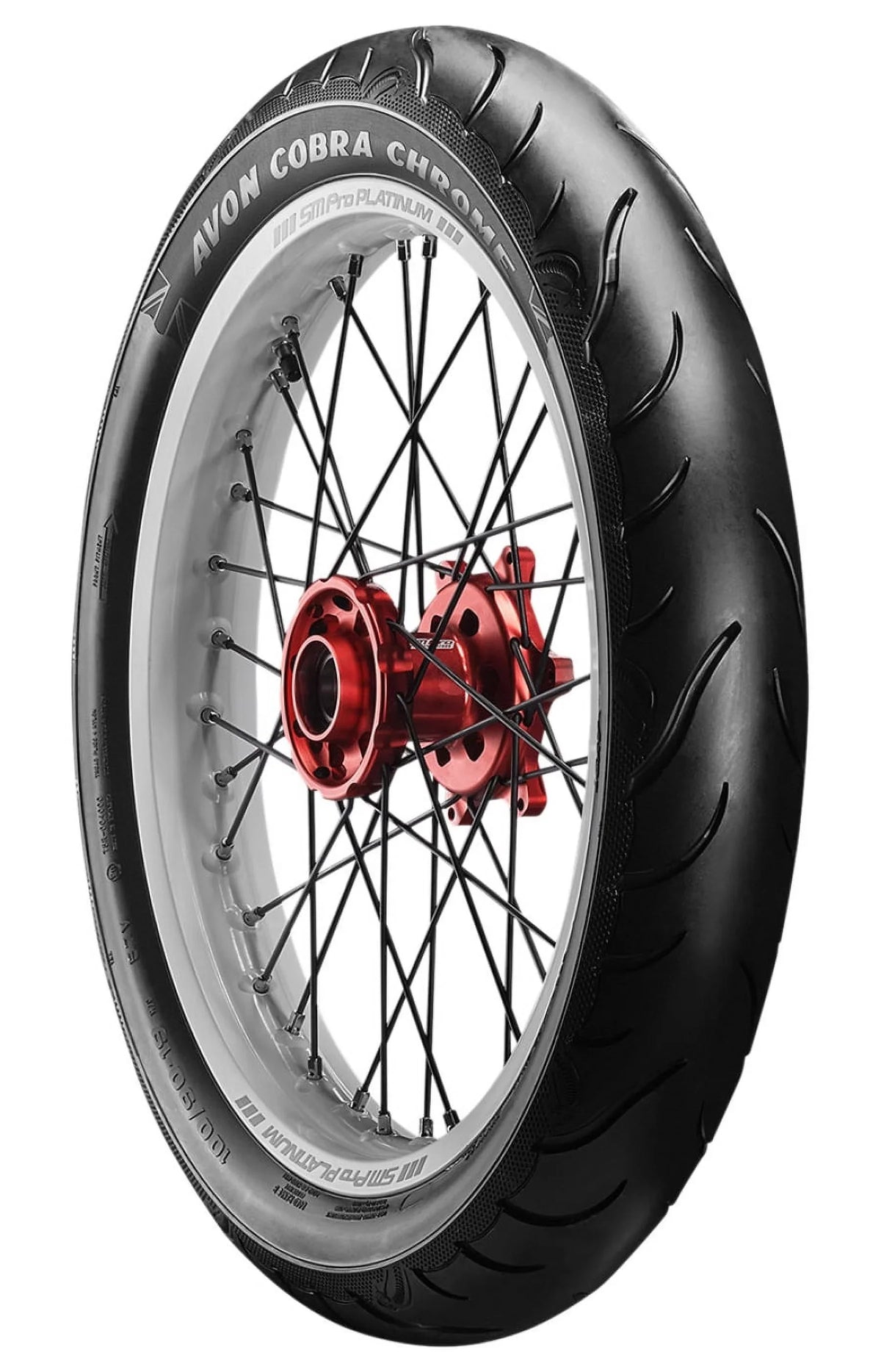 Tire Cobra Front AV91 130/80B17 Chrome (638177) Avon