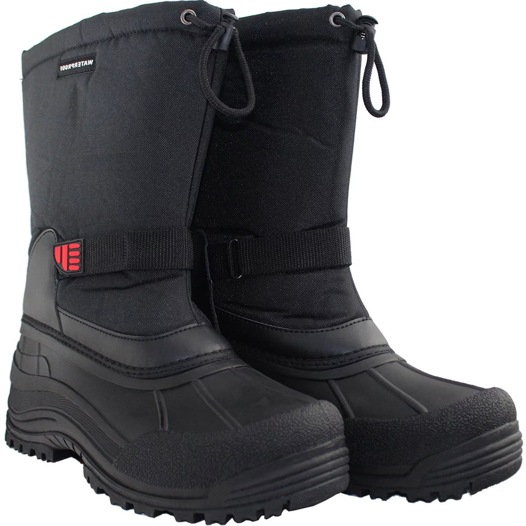 Insulated Size Tanleewa Boots Snow Shoe Adult Winter Male 11.5 Anti-Slip Boots Men's Waterproof