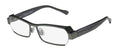 HINGES COMFORT DEMO 55-16-0 HARRY LARY'S SPECIAL FRAME FULL-RIM DESIGNER EYEGLASSES/SPECTACLES FLEXIBLE NEW TRANSPARENT ULTIMATE LENSES LEGACY / SAGE MENS GRAY