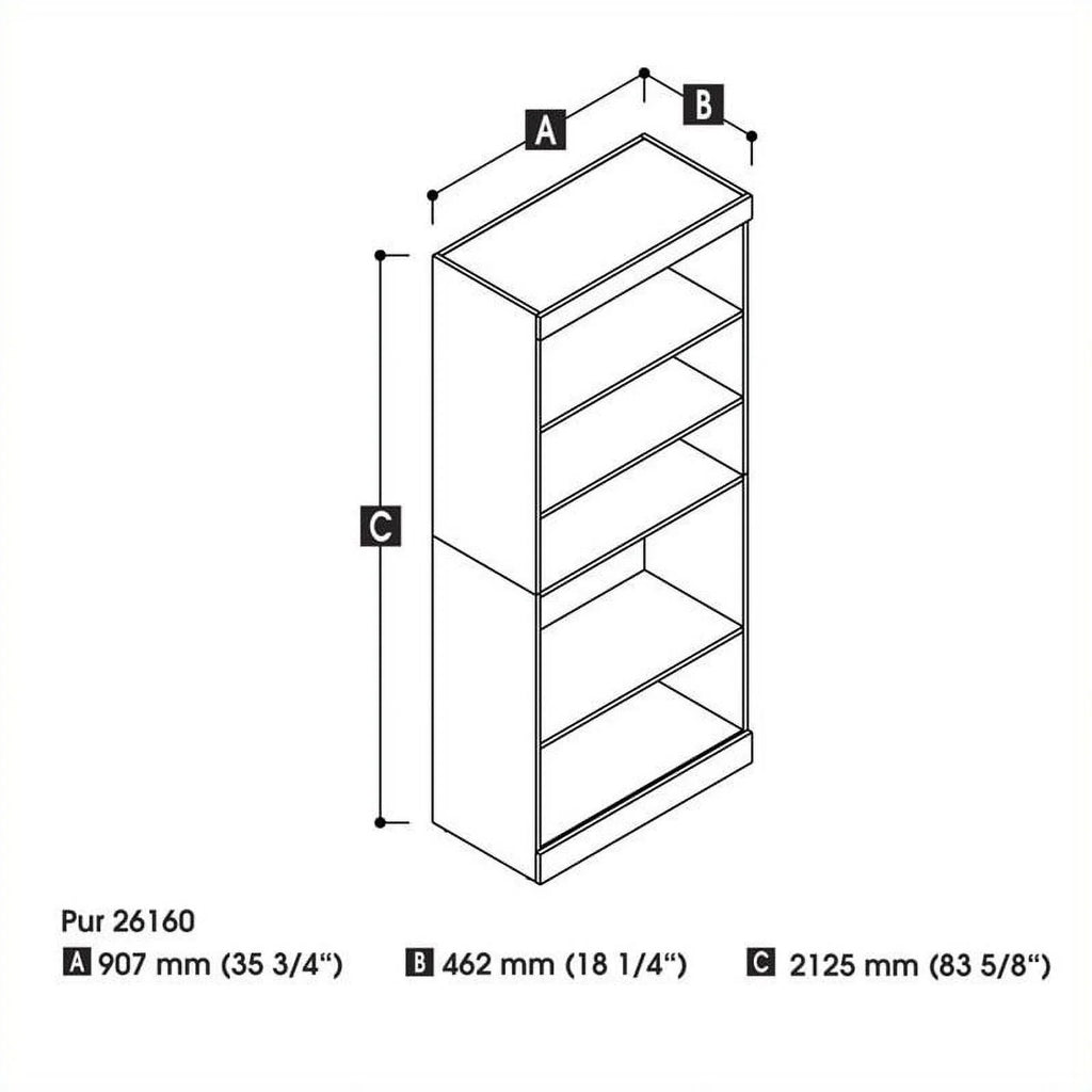 White in Storage 36" Designs Unit Atlin Corner