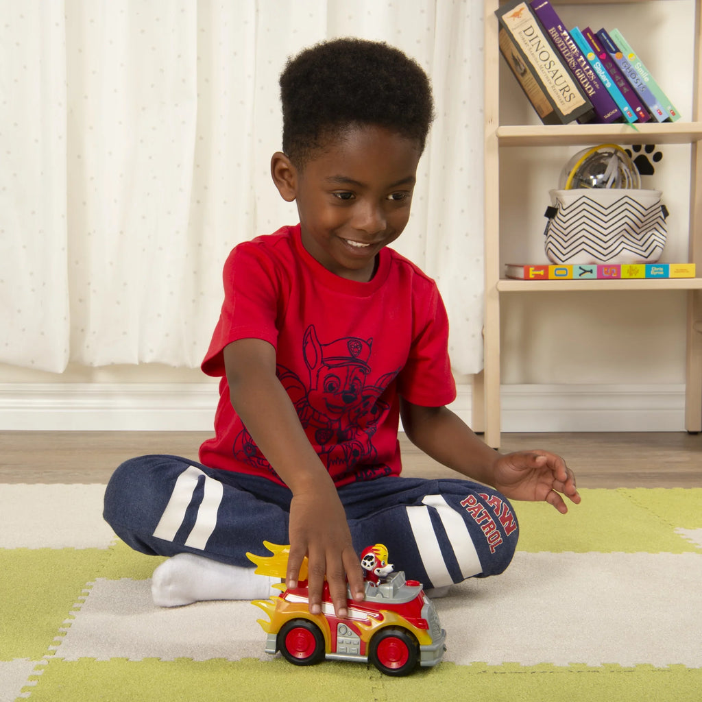 Lights PAW Sounds and Deluxe Patrol, Marshall’s PAWs with Pups Super Vehicle Mighty