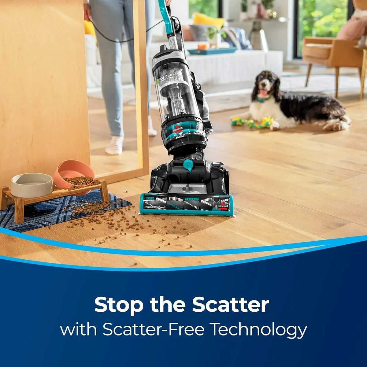 3197A Bissell Pet Cord vary),Black Wand, Cleaner, Reach Rewind with Release Swivel Steering Automatic and Quick (Color Rewind, CleanView may Vacuum Swivel