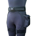 Dinghy Pants for Surf Canoeing Men, Diving Spearfishing Kayaking with Swimming for Water Tech Short Sports