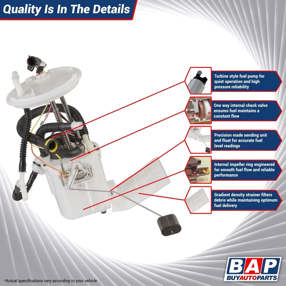 '- Complete Buyautoparts Avenue LeSabre Assembly 2004-2005 Buick GXP LESABRE Bonneville For Pontiac select: Fuel BUICK CUSTOM, 2004-2005 PONTIAC Park Pump Fits BONNEVILLE