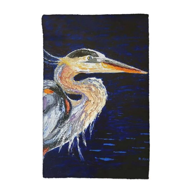 x in. Heron Blue Towel Kitchen 25 Palette 16