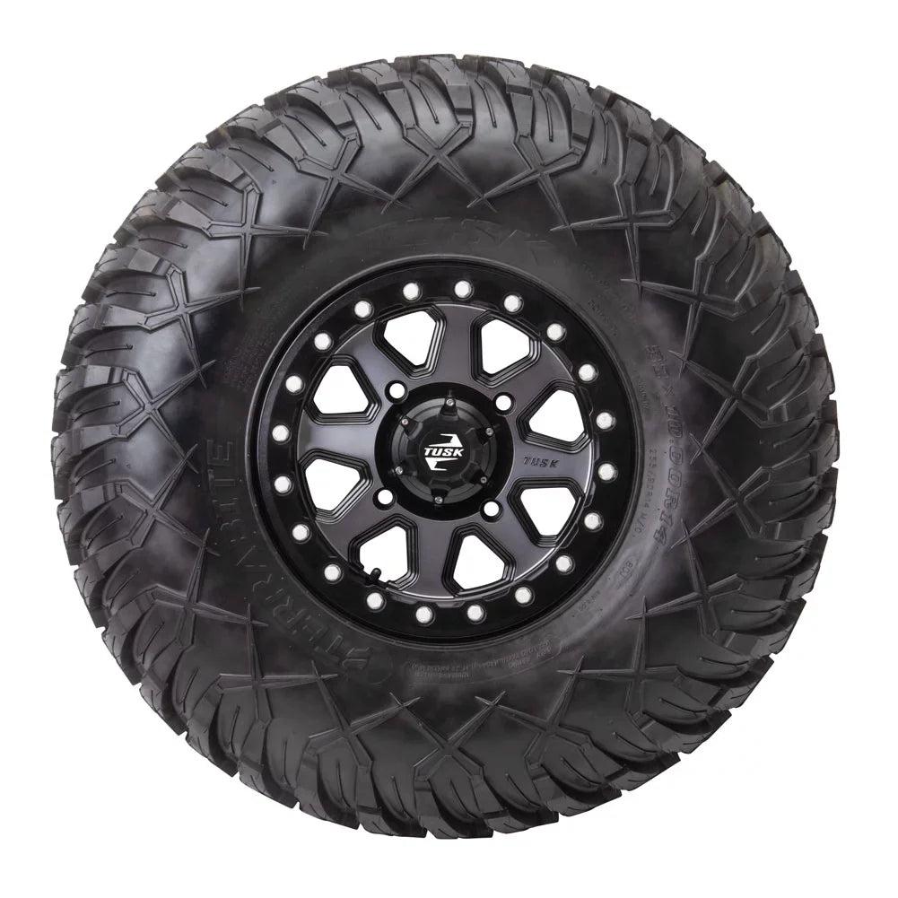 2022 Wheel 1000 For Gunmetal/Black 5.0 Uinta R-Spec 2 Wolverine RMAX Tusk YAMAHA 4/156 2.0 14x7 + Beadlock
