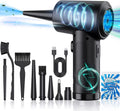Good Computer Replacement Air Keyboard 7600mAh Electric Cans Adjustment, Rechargeable 3 & Air Reusable Compressed Air for for Gears Cleaner Compressed 100000RPM Office, Cordless Duster Duster,