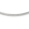 925 Chain Cubetto inch Ext Styles Omega 16 Necklace w/2 2mm Silver Sterling in