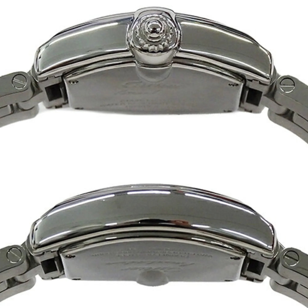 W62016V3 Polished Pre-Owned Roadster Cartier SM SS Silver Stainless Steel Date Watch Quartz Ladies (Fair)
