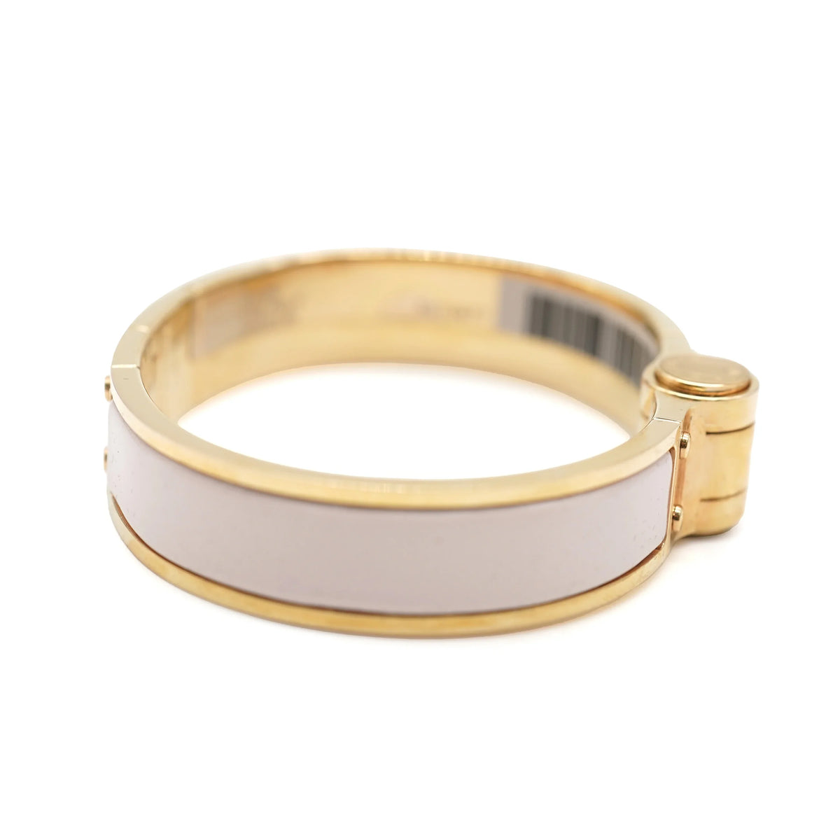 Hinged Narrow Charniere Hermes Candeur Pre-Owned Uni Rose In Bracelet