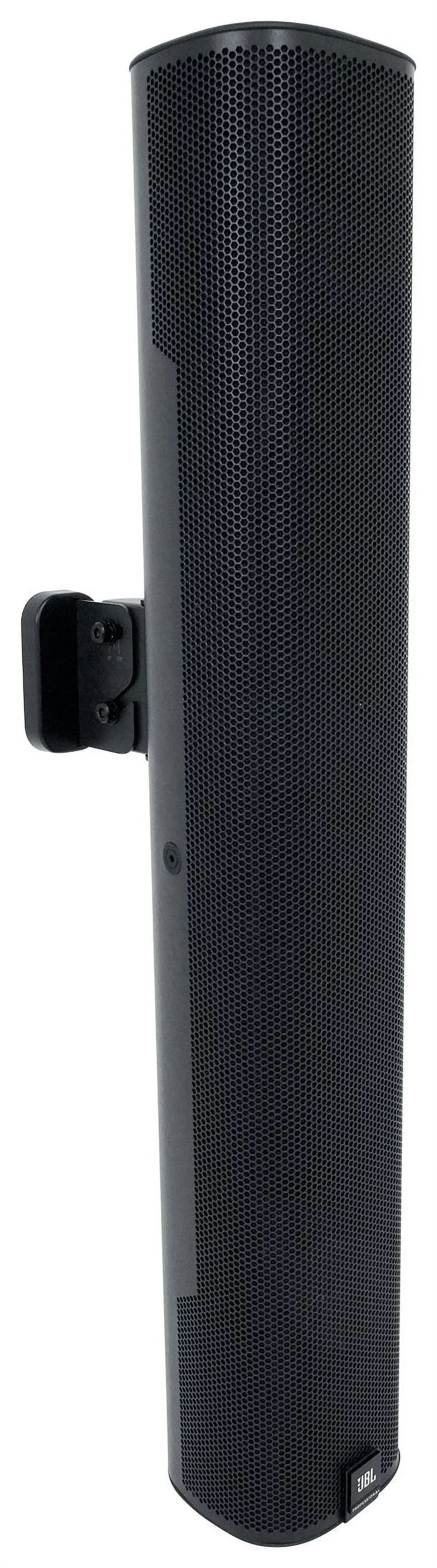 Array Commercial (12) 24" 70V JBL Mount Black Column Speakers+Amp Wall COL600-BK