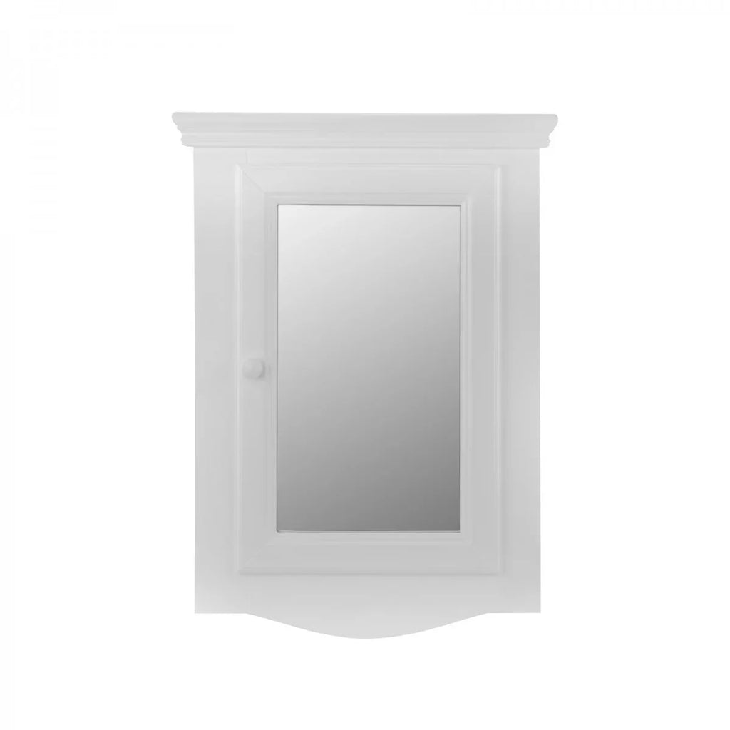 Storage Mount Cabinet Cabinet Medicine Wooden Corner Bathroom Bethpage w/ Hardwood 27" Supply White Screws 20" Renovators x Storage Double w/Mirror Shelf Wall
