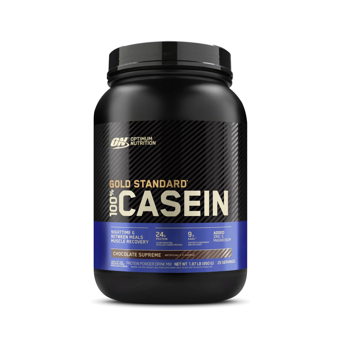 Supreme, 100% Servings lb, g Gold Nutrition, Optimum Powder, 25 Protein Chocolate 1.87 Casein, 24 Standard