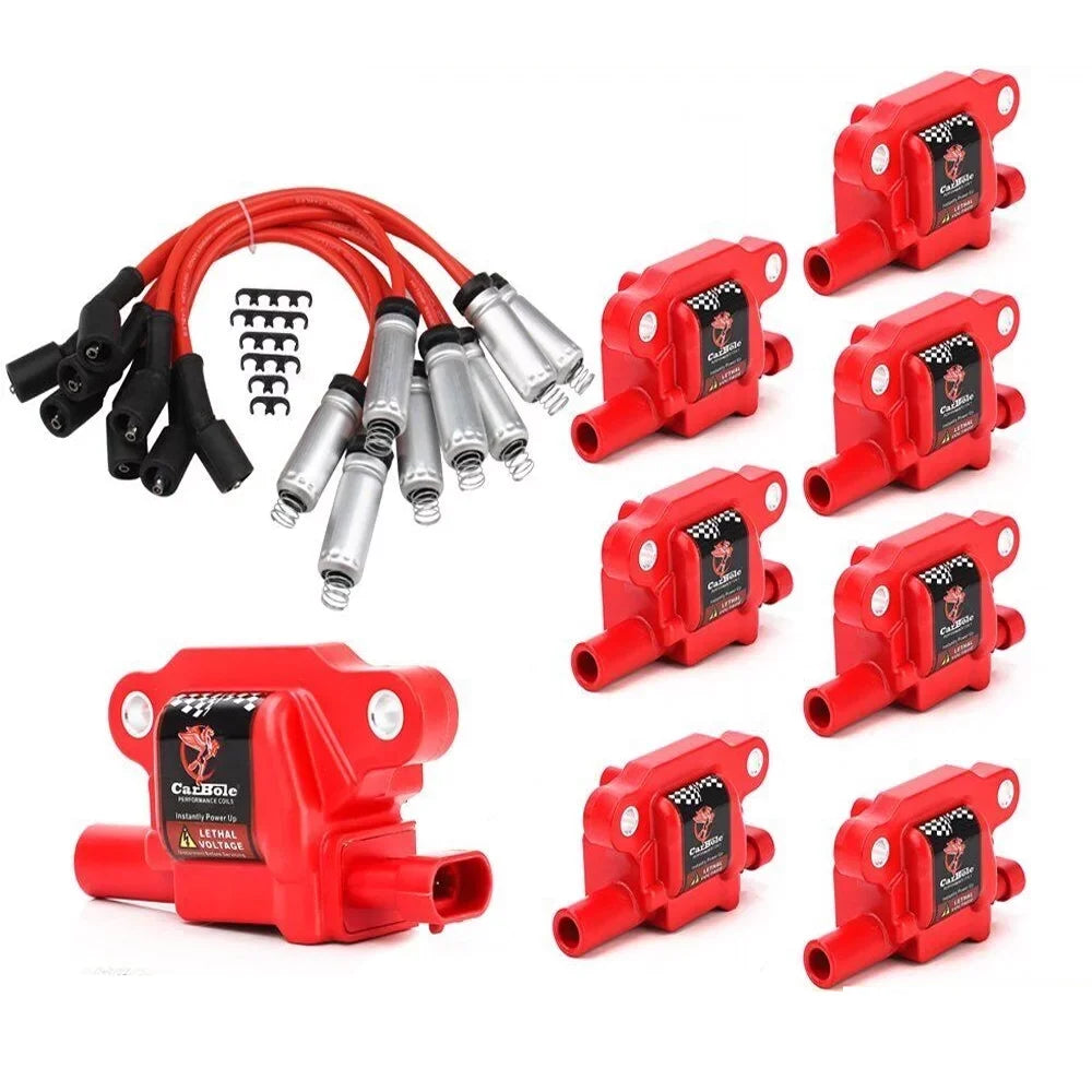 Tahoe Spark 2011 & CHEVROLET 1500 Chevy for ,2013 8 Silverado SILVERADO Ignition Pack Fits K1500 LT select: Wire Plug GMC UF413 Coil