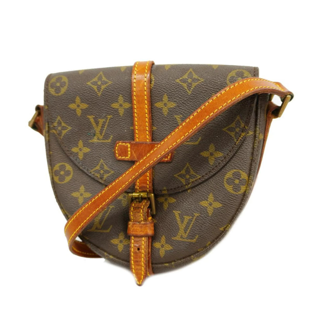 Bag Monogram Shoulder Pre-Owned Louis PM (Good) Ladies Brown Chantilly M40646 Vuitton