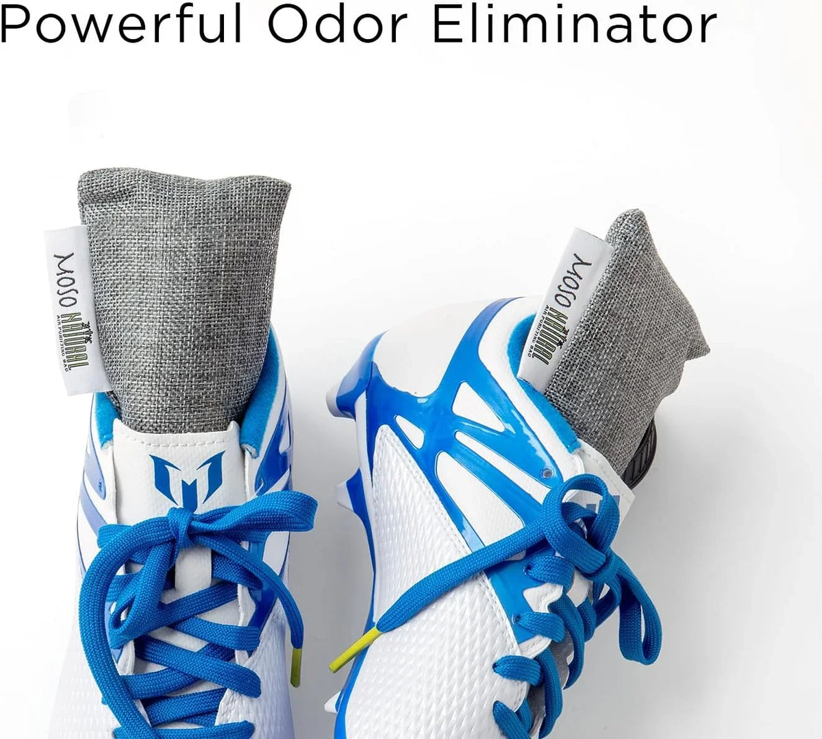 Free Bags Year Bags) Two Purifying Lifespan! Eliminator Air Sports A Bamboo Shoes, for Gear. Odor of Mini Moso Bags. and Premium Charcoal 2 75g Absorber. Moso Packs Gym (Two Natural Odor Scent