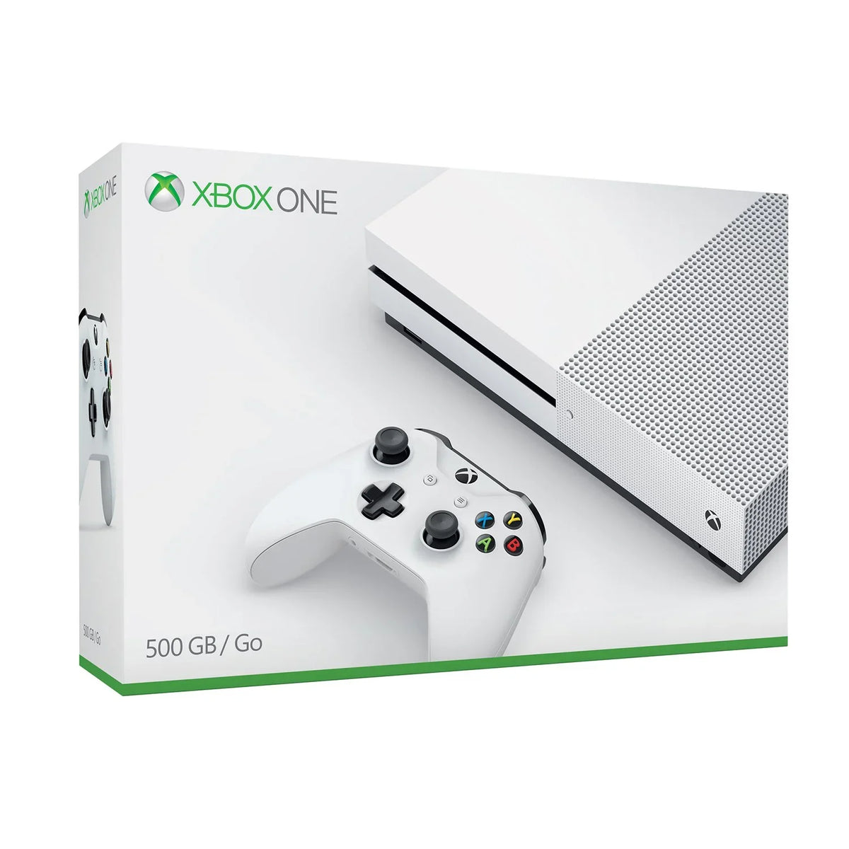 One White Controller Console Wireless Xbox - Xbox Used S with 500GB One Columbia,
