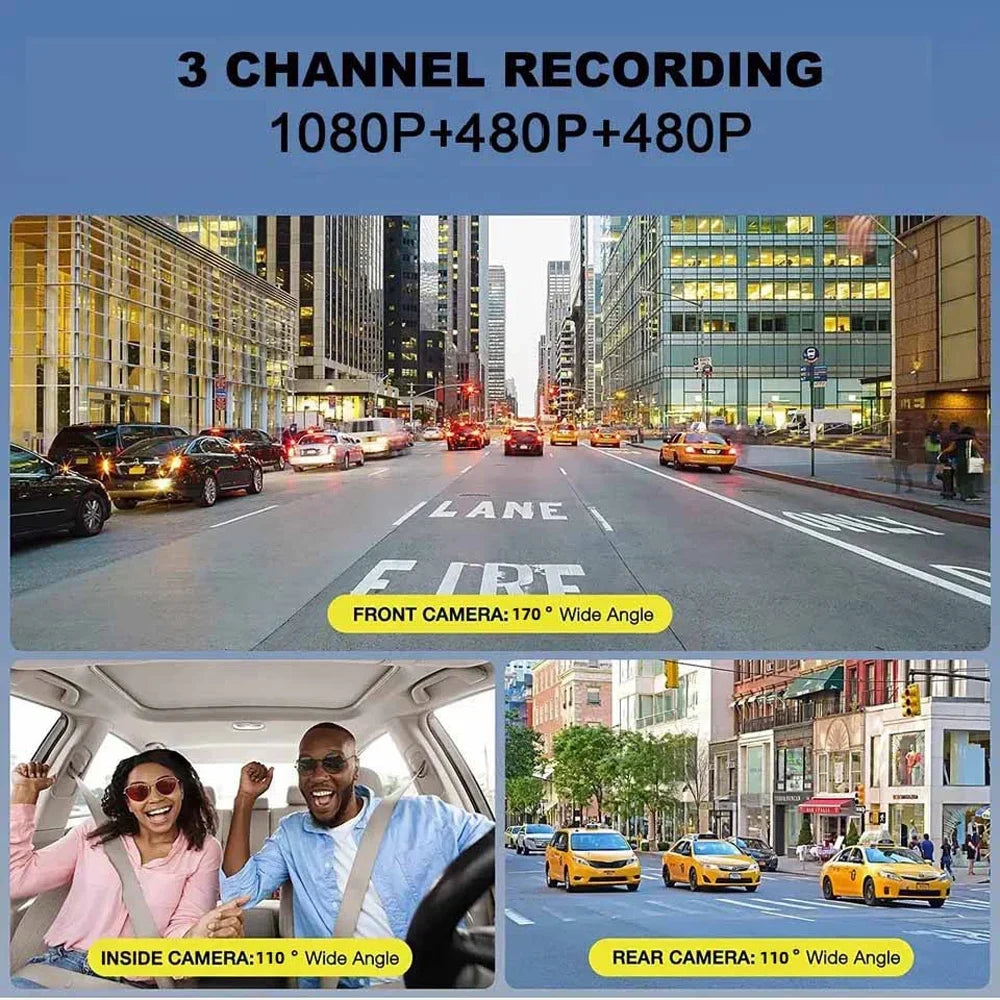 Rear Video Car Car Rearview Rearview With Car Cam Cam Rear Camera,Dash Cam Camera Car GoolRC Wide Mirror Safety Mirror Dash Cam Cameras Wifi Mirror Car Buzhi Clear Camera 3 3 Wifi Cameras 3 Pristin
