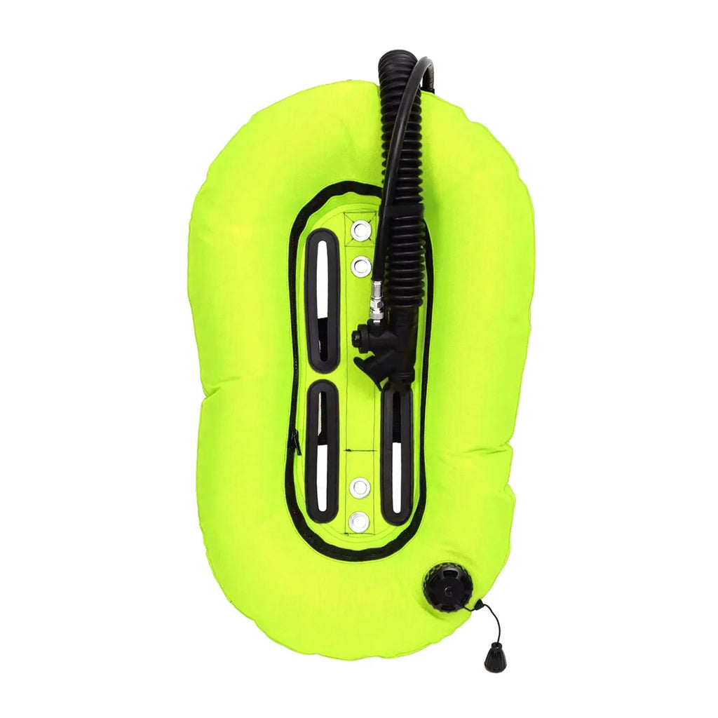 Diving Adult BCD for Yellow funtasica to Snorkeling Wing Single Buoyancy Compensator,Easy Diving Scuba Set Tank,BCD Use,Durability Scuba Donut