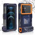 Surfing Case Axon Underwater Video Up Housing ZTE [15m/50ft] 7 UrbanX all Inch Professional Photo LCD Phones Waterproof to And Protective with Lanyard Diving Snorkeling Swimming for 6.9