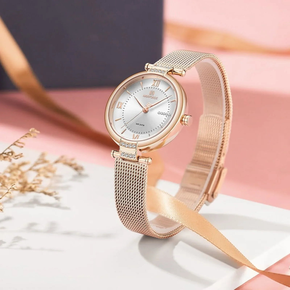 Diamond Relogio SW Women Luxury Ladies Strap Quartz Wristwatches Female Stainless Steel Watches Watch Mesh Girl Fashion