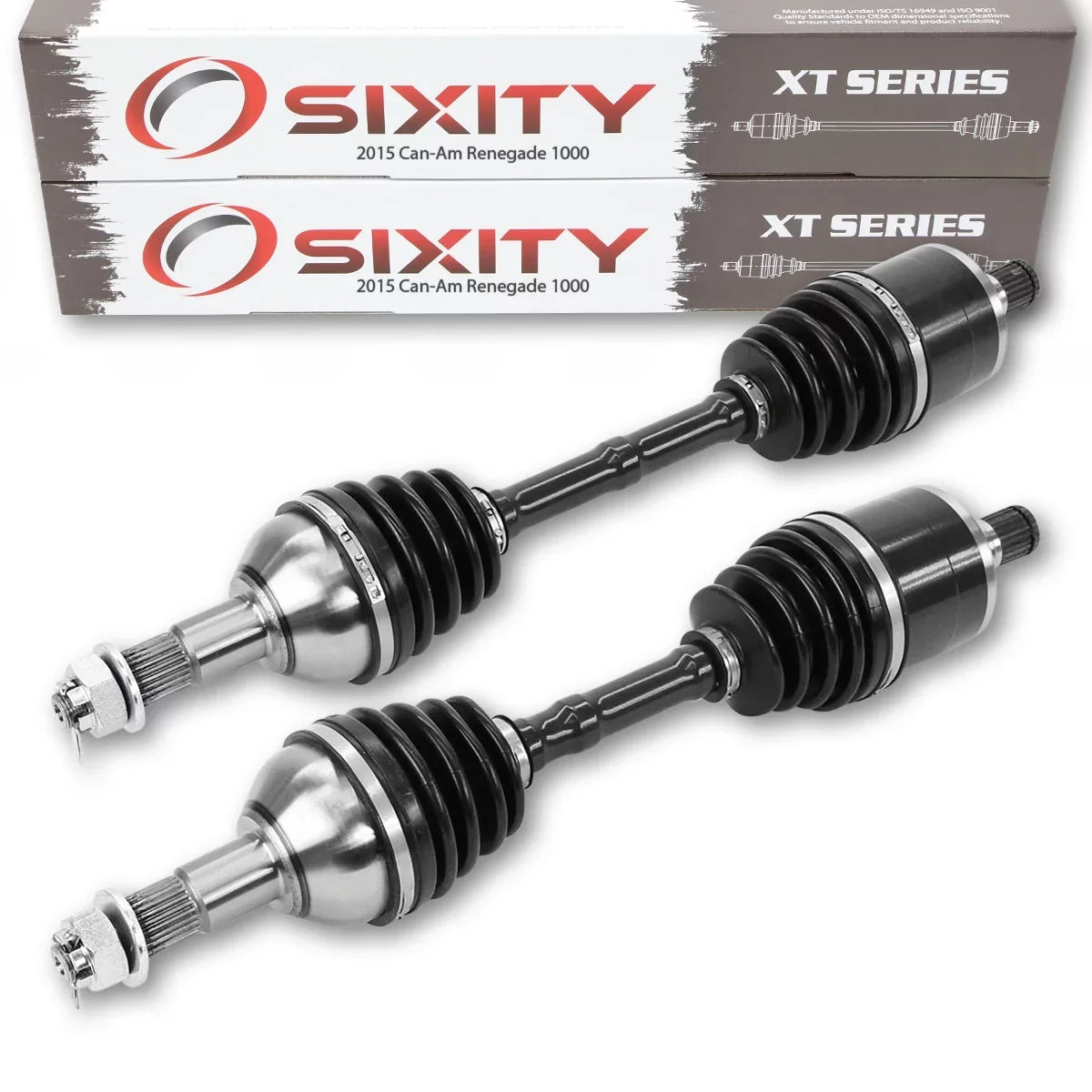 Axle EFI Sixity Can-Am 1000 2 with Right Rear 4X4 XT - Left pc compatible Renegade 2015
