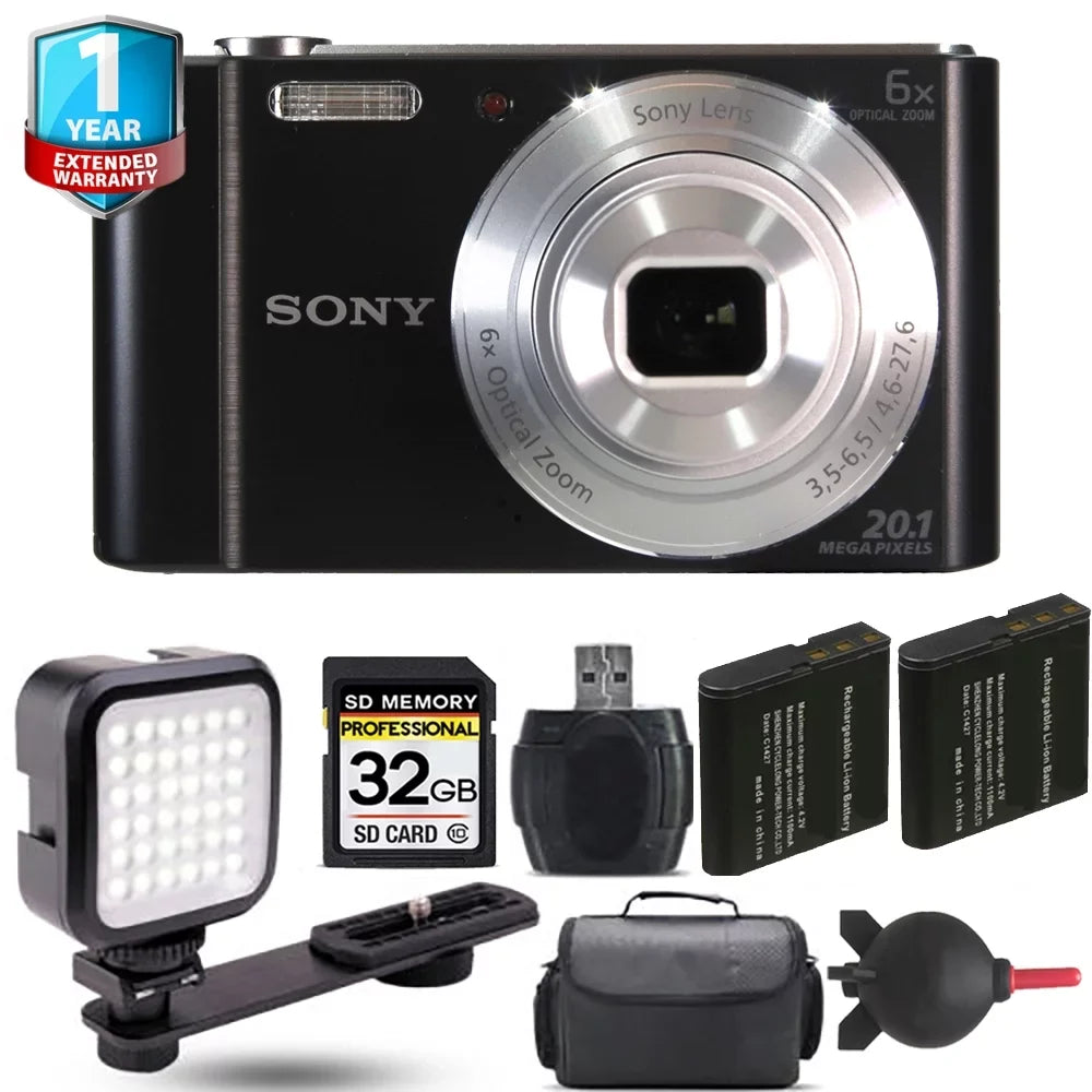 Camera DSC-W810 LED + Digital Battery + +1 Warranty Sony Extra Cyber-shot Yr